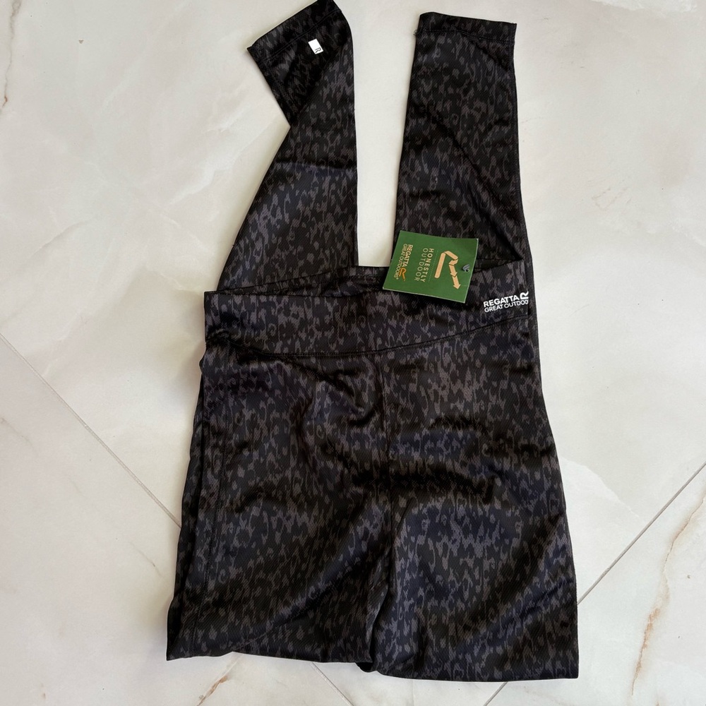 Regatta Black Patterned Bottom Base Layer